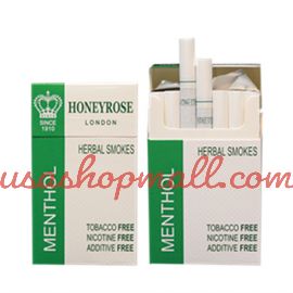 Honeyrose Herbal Cigarettes  Menthol F/T 10 x 20s