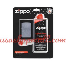 Zippo Lighter All-in-One Gift Set 24651-000001-Z Made In USA
